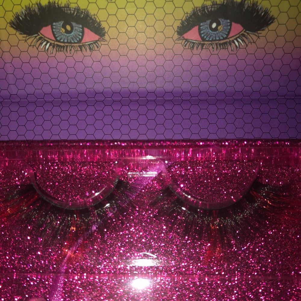 Lashes , black and colorful lashes